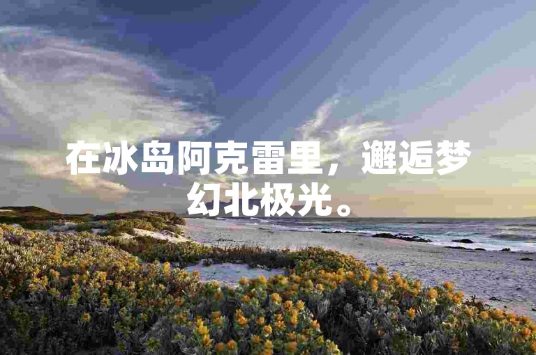 在冰岛阿克雷里，邂逅梦幻北极光。