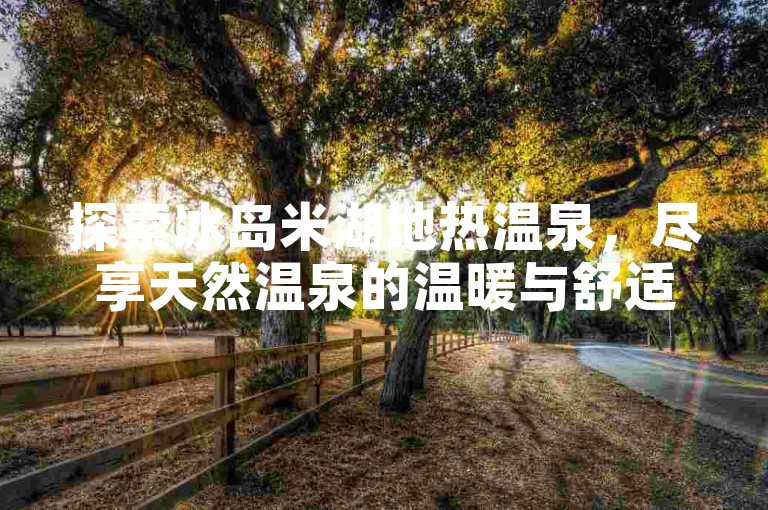 探索冰岛米湖地热温泉，尽享天然温泉的温暖与舒适。