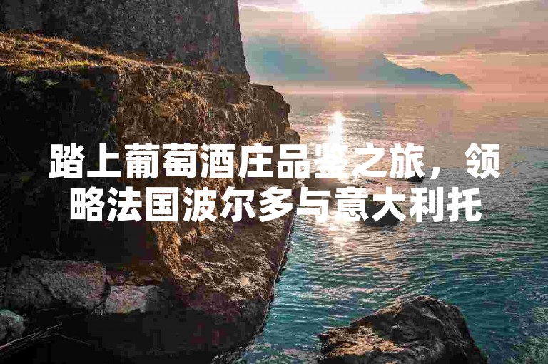 踏上葡萄酒庄品鉴之旅，领略法国波尔多与意大利托斯卡纳的风情。