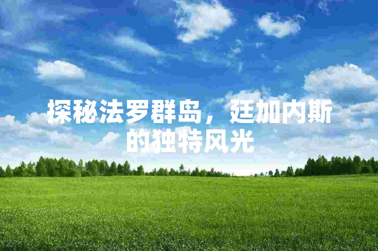 探秘法罗群岛，廷加内斯的独特风光