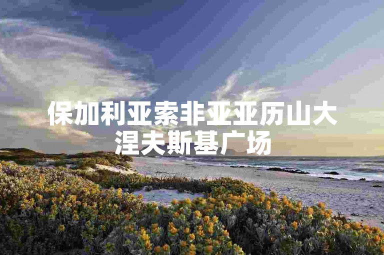 保加利亚索非亚亚历山大涅夫斯基广场