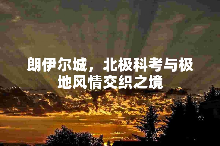 朗伊尔城，北极科考与极地风情交织之境