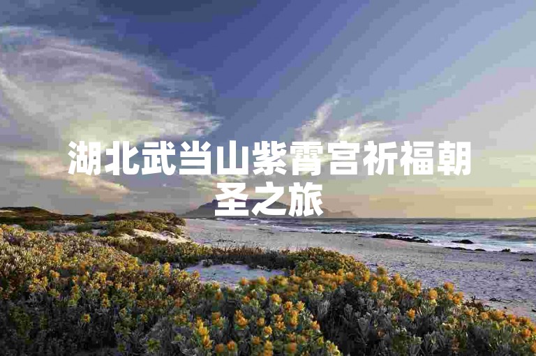 湖北武当山紫霄宫祈福朝圣之旅