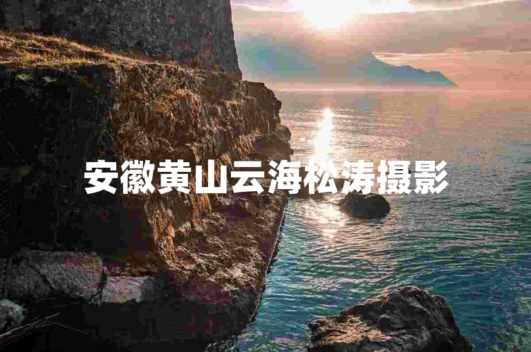 安徽黄山云海松涛摄影