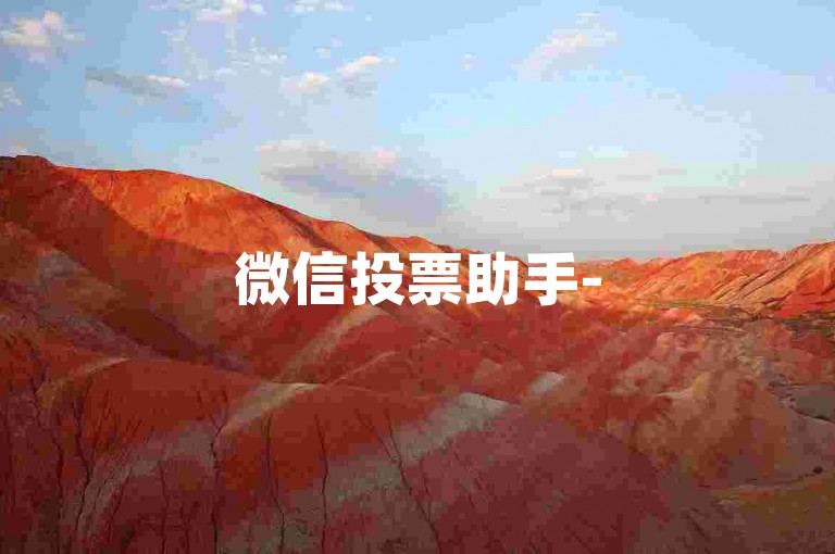 微信投票助手-