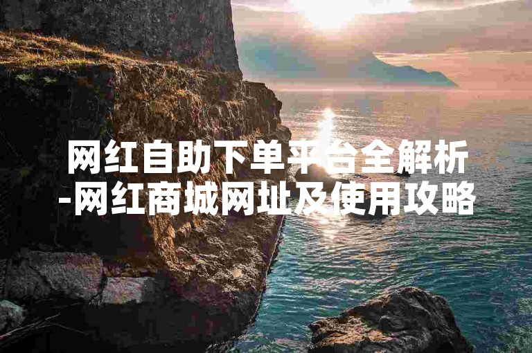 网红自助下单平台全解析-网红商城网址及使用攻略-b站快手24小时服务揭秘
