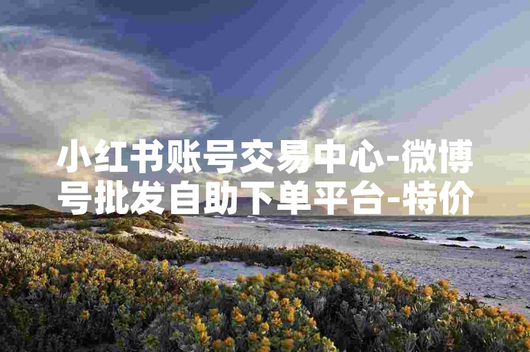 小红书账号交易中心-微博号批发自助下单平台-特价会员充值服务入口-2元5000赞抖音稳定增粉