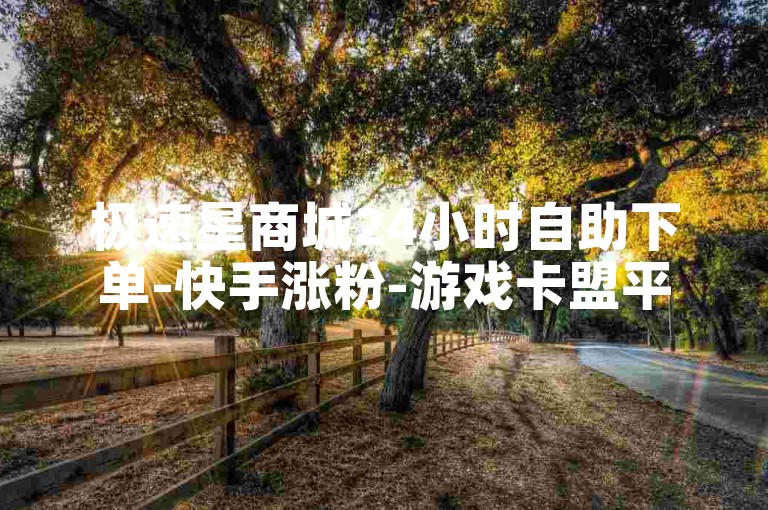极速星商城24小时自助下单-快手涨粉-游戏卡盟平台-微博评论点赞自助平台