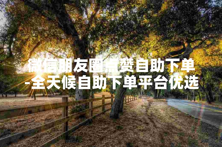 微信朋友圈点赞自助下单-全天候自助下单平台优选-全网超低价自助下单平台速达-卡盟特惠自助下单