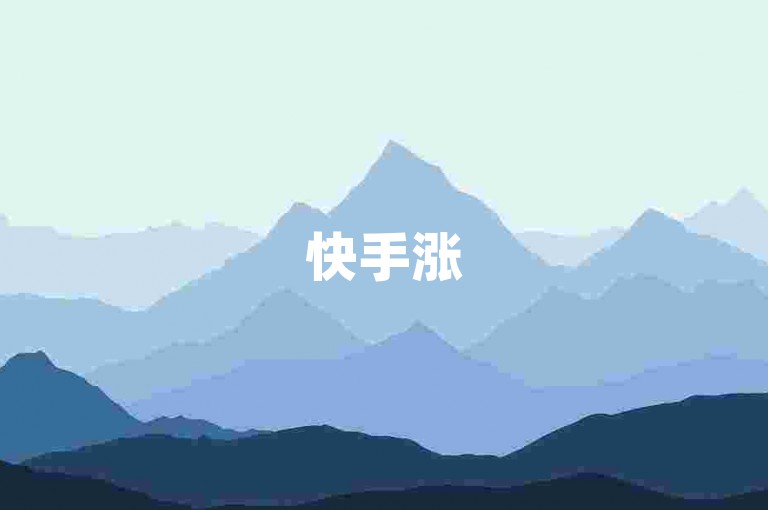 快手涨500粉通道-代刷网自助下单平台官网