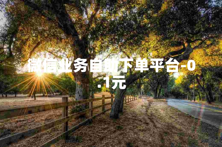 微信业务自助下单平台-0.1元500赞稳不停 微博评论买热度 朋友圈点赞低价购