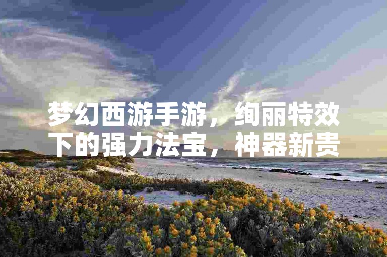 梦幻西游手游，绚丽特效下的强力法宝，神器新贵引争锋