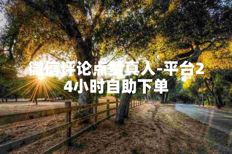微信评论点赞真人-平台24小时自助下单