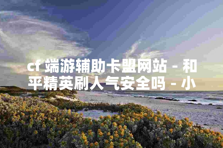 cf 端游辅助卡盟网站 - 和平精英刷人气安全吗 - 小红书自助下单平台 - 磁力金牛投放攻略